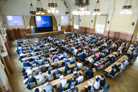 Audience at the 2nd ICOS Science Conference