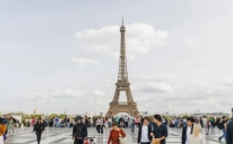 Eiffel Tower in Paris, France