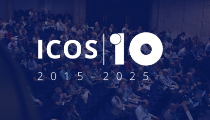 ICOS 10 year anniversary logo